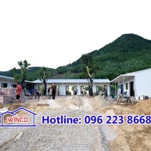 Nhà văn phòng lắp ghép ở Nghi Sơn, Thanh Hóa
