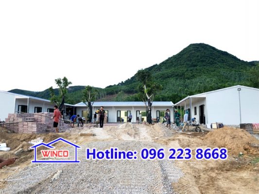 Nhà văn phòng lắp ghép ở Nghi Sơn, Thanh Hóa